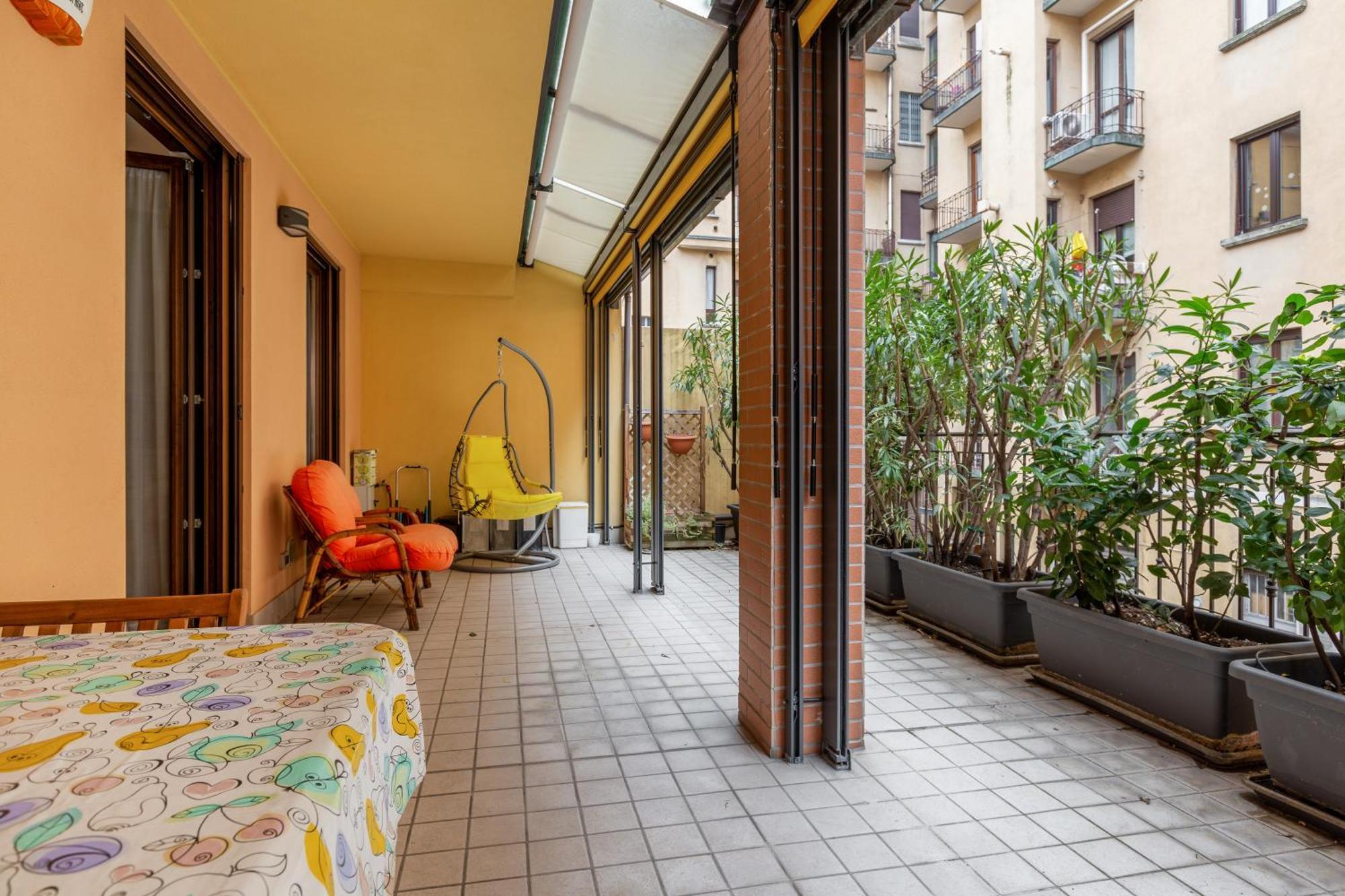 Corsica Huge Terrace Flats Apartment Milan Exterior photo